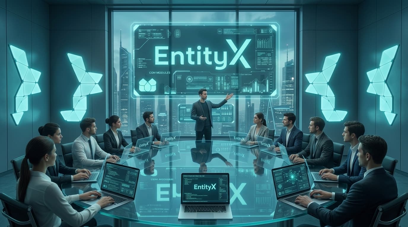 Vista previa del proyecto EntityX - Sistema ERP & Plataforma SaaS de Gestión
