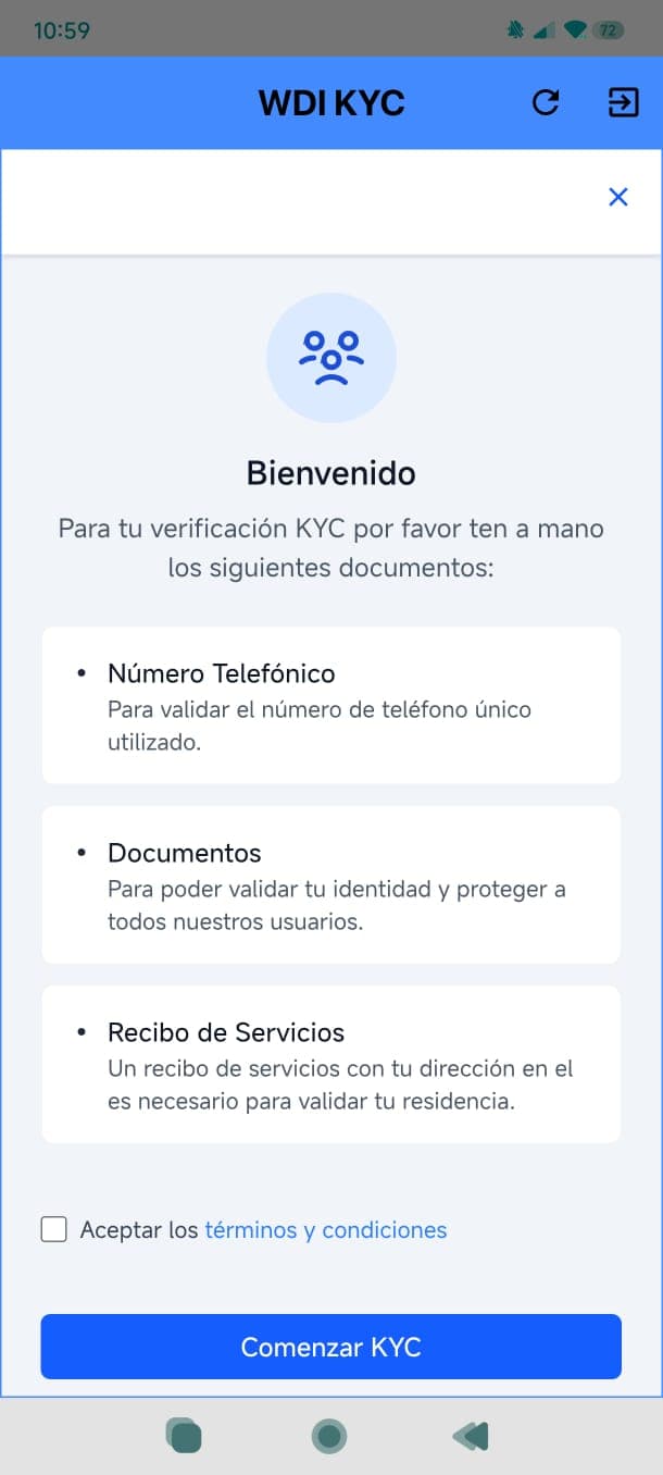 Vista previa del proyecto Sistema KYC Fintech - Verificación de Identidad y Seguridad Digital
